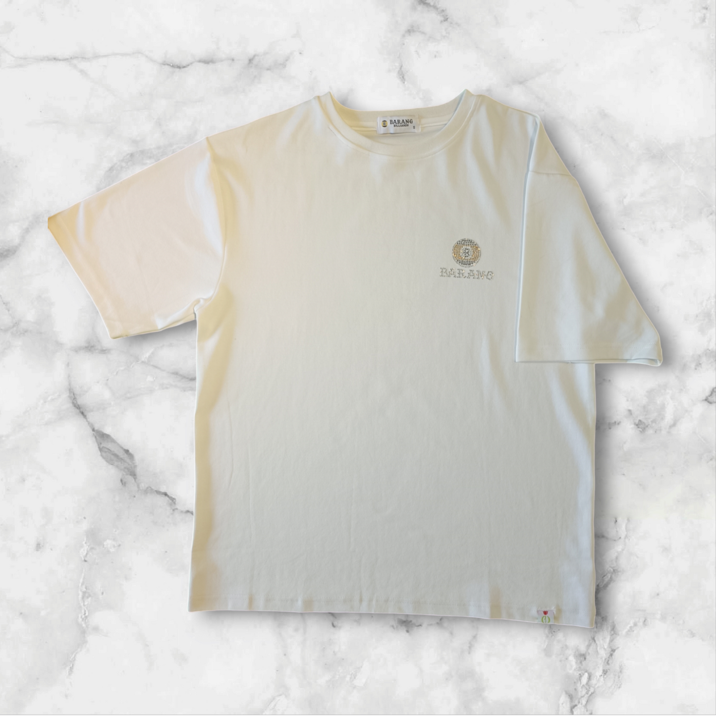 White Rhinestone Tshirt (Premium Quality)