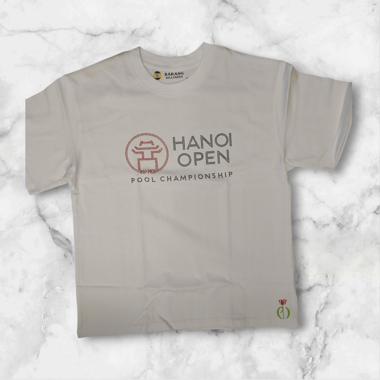 2024 Hanoi Open White Rhinestone Tshirt
